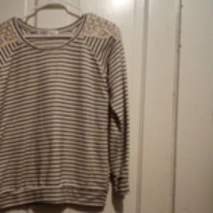 Black and White Stripes Shirt